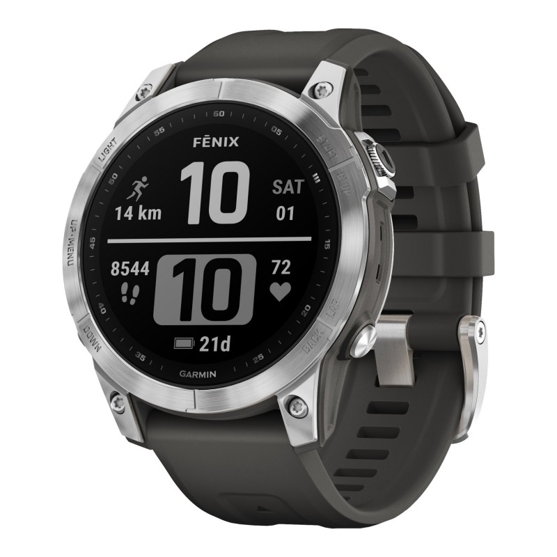 Garmin fenix 7 Sport Watch - Silver - 010-02540-00