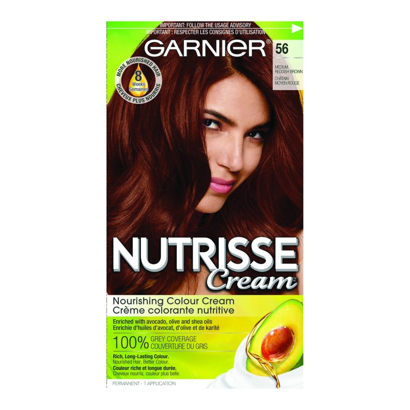 Garnier Nutrisse Cream Permanent Hair Colour - 56 Medium ...