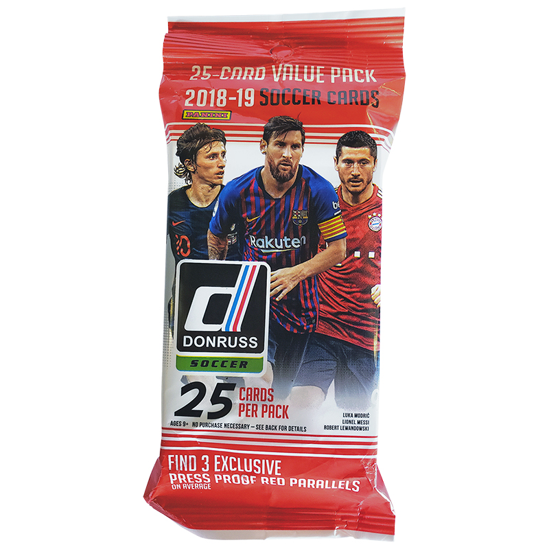 2019 Donruss Soccer Fat Pack London Drugs