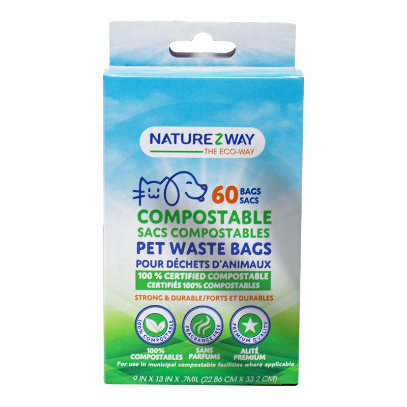 NatureZway Pet Composite Waste Bags - 60s