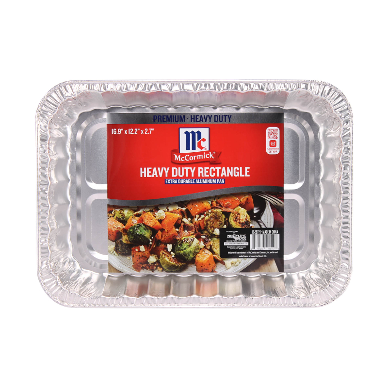 McCormick Heavy Duty Rectangle Aluminum Pan