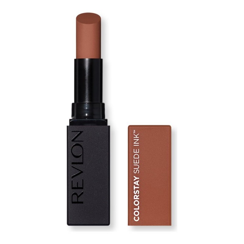 Revlon ColorStay Suede Ink Lipstick - Pure Talent (Terracotta Brown) (004)