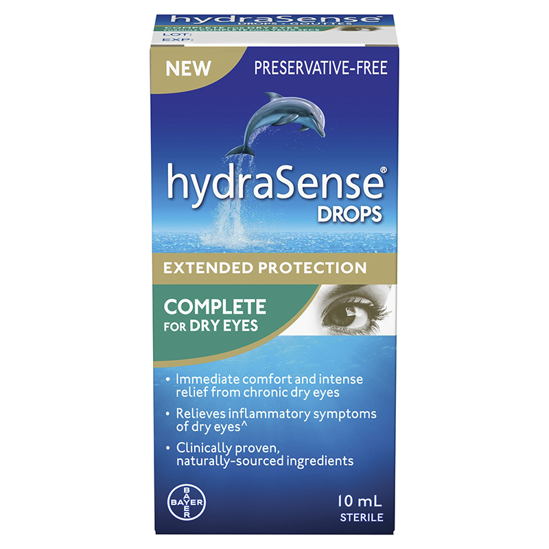 HydraSense Complete for Dry Eyes Drops - 10ml