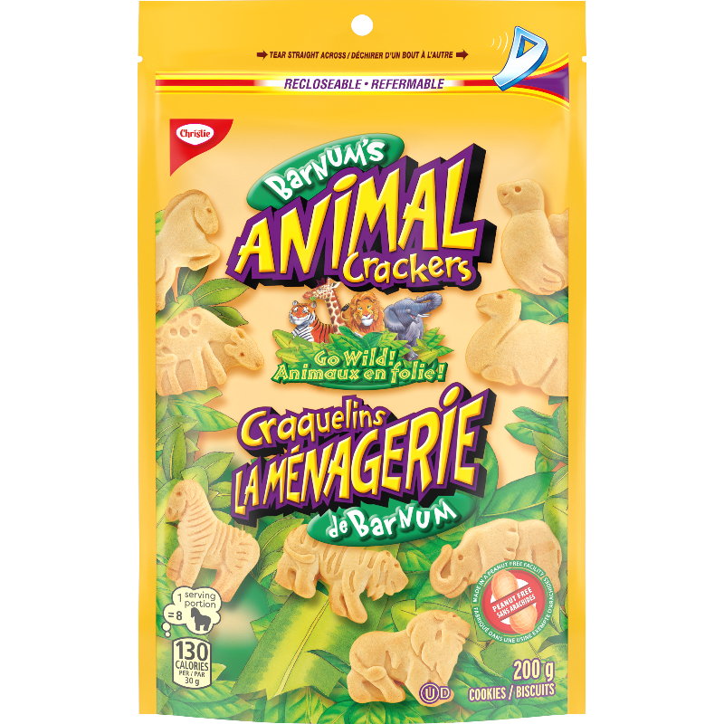 Christie Barnum's Animal Crackers - 200g