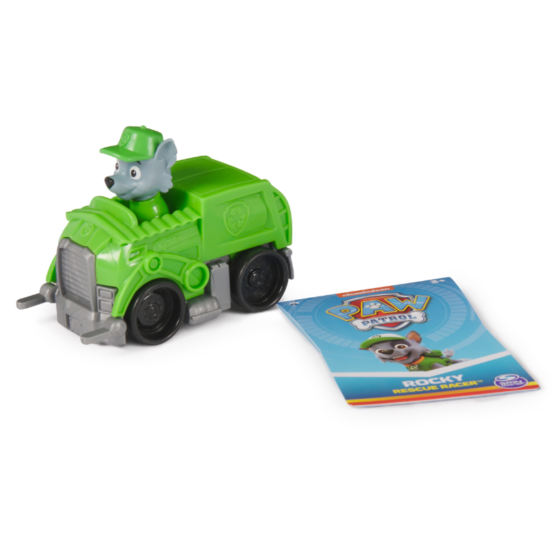 Paw Patrol Rescue Racer Rubble - Assorted