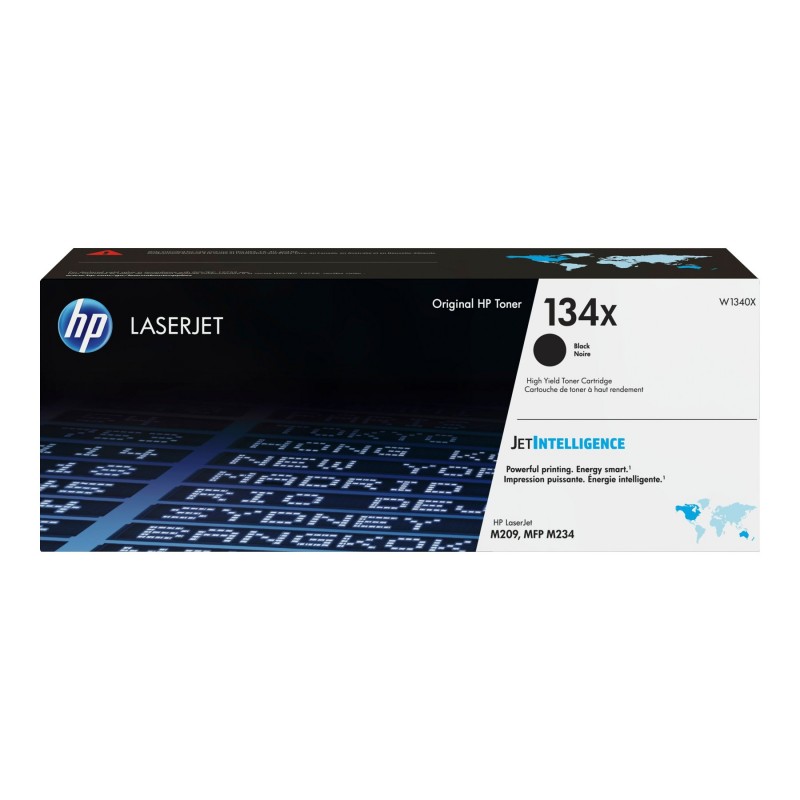 HP 134x Original LaserJet Toner Cartridge - Black - W1340X