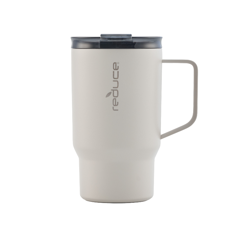 Reduce Hot1 Vacuum Insulated Stainless Steel Travel Mug - Linen - 18oz