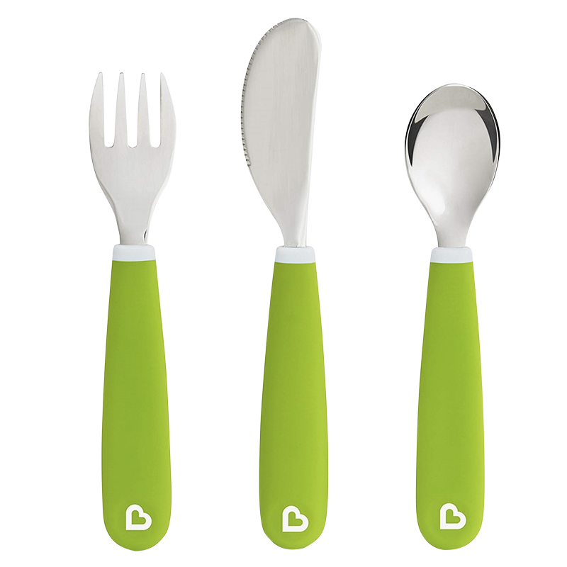 munchkin toddler fork and spoon