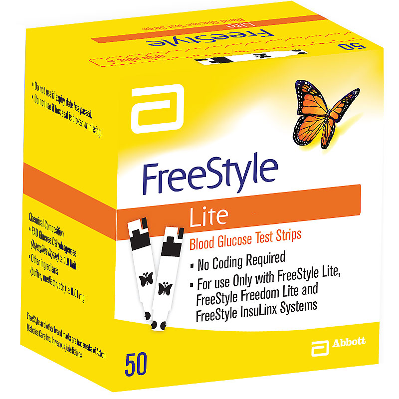 FreeStyle Freestyle Lite Test Strips - 50s