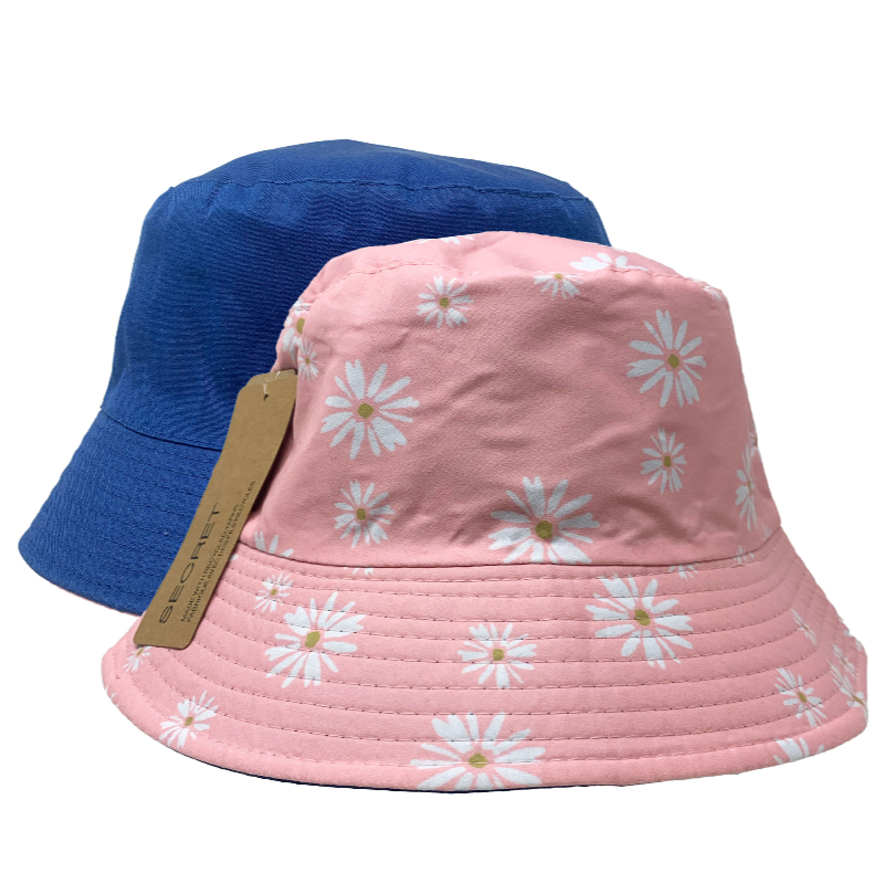 Secret Ladies Reversible Bucket Hat - Assorted