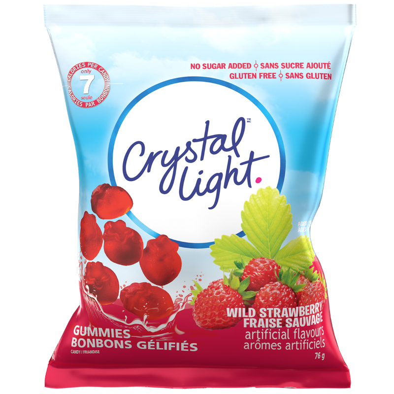 Crystal Light Gummies - Wild Strawberry - 76g