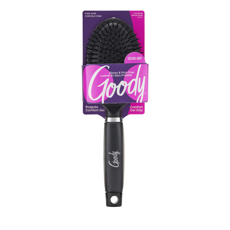 Goody Gel Grip Handle Oval Brush - Assorted - 9502