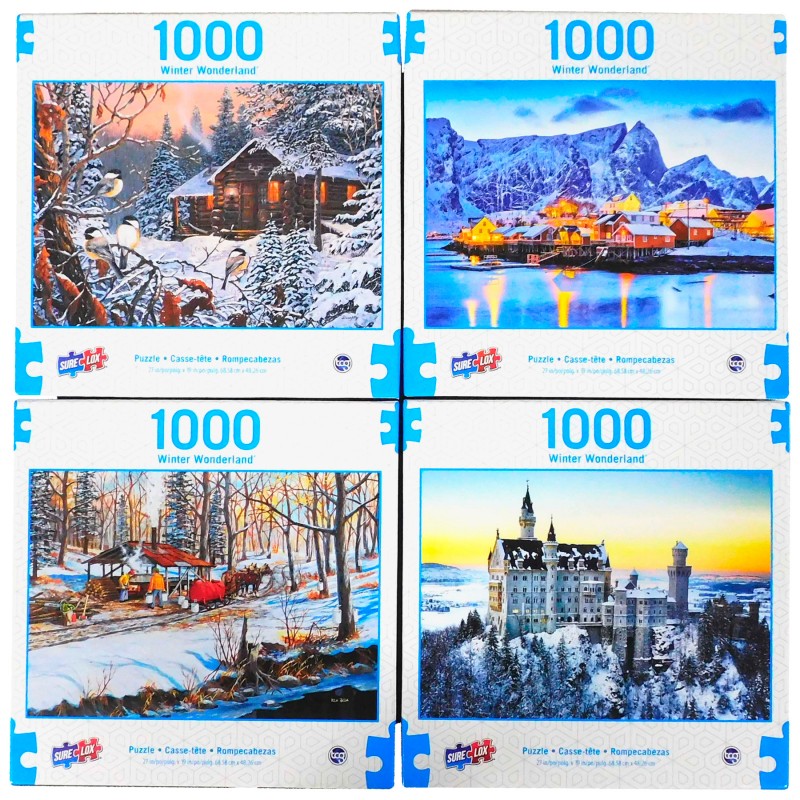 Winter Wonderland Syrup Shack Puzzle - Assorted - 1000 piece