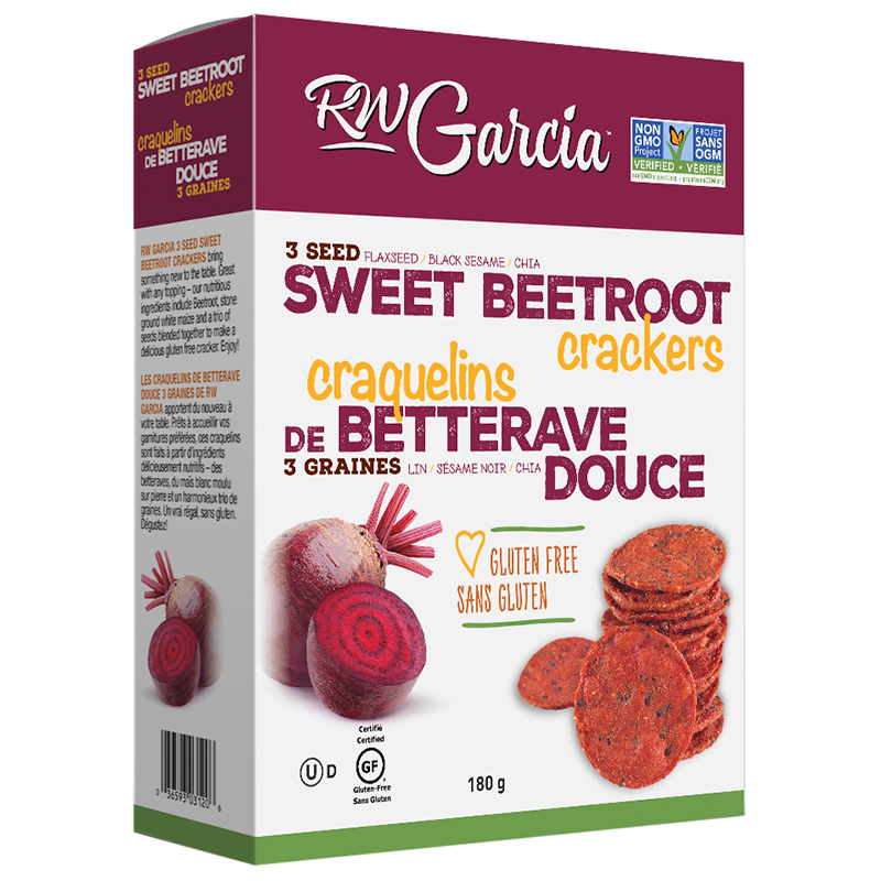 RW Garcia Crackers - Sweet Beet - 180g