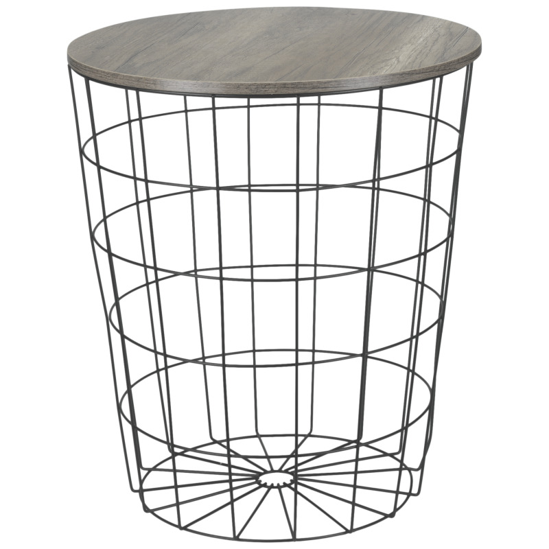 Collection by London Drugs Metal Basket with Top