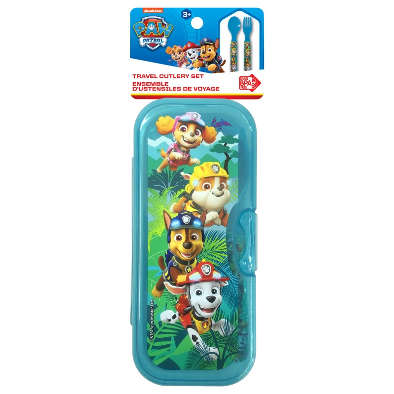 Paw Patrol Travel Cutlery Set - 3 piece