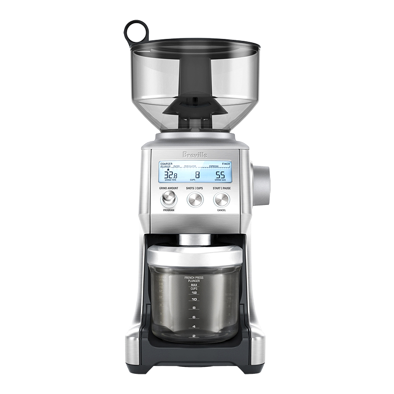 Breville Smart Burr Grinder Brushed Steel Bcg820bssxl London Drugs