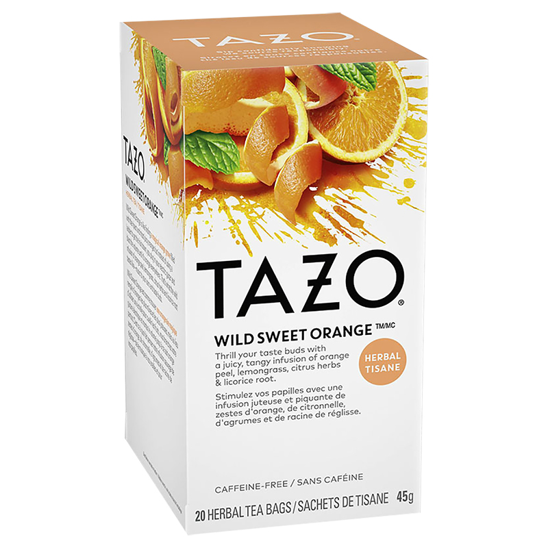 Tazo Herbal Tea - Wild Sweet Orange - 20s