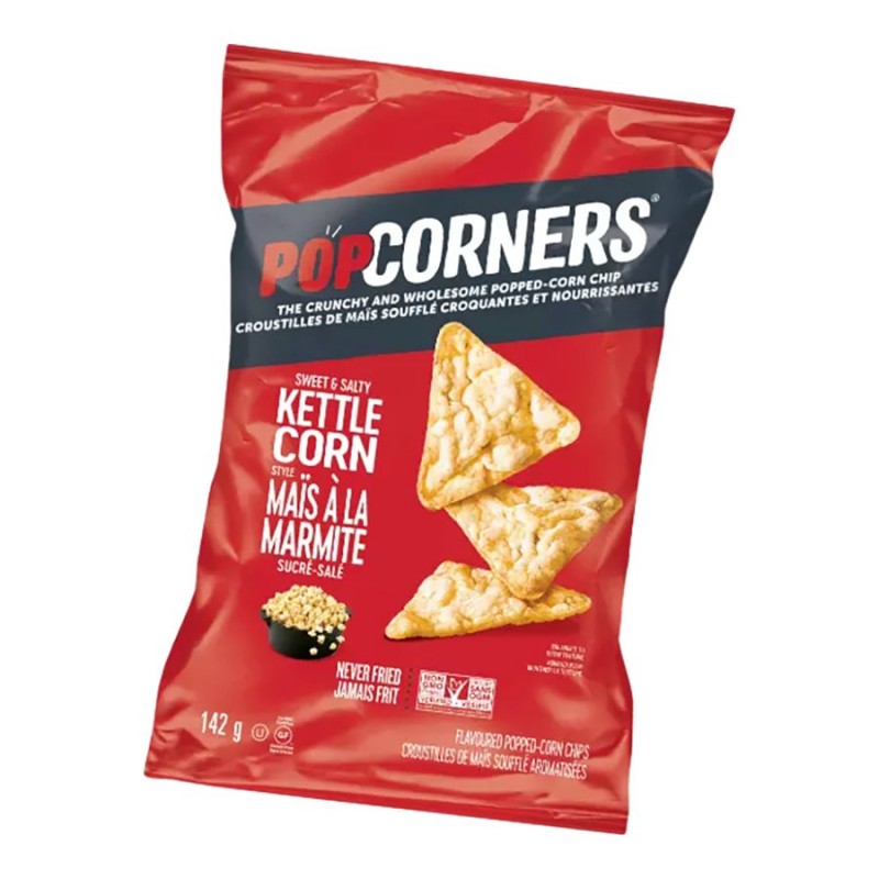 PopCorners Popped-corn Chips - Kettle Corn - 142g