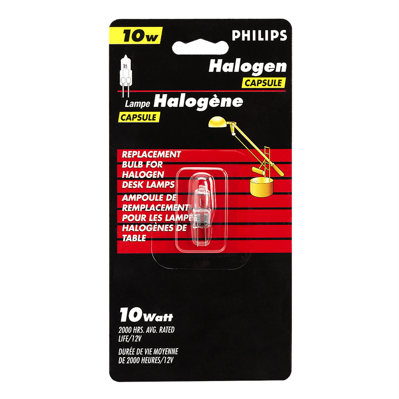 Philips 10W Low Voltage Halogen Capsule Light Bulb - 127431