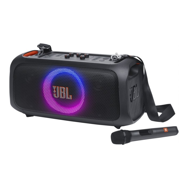 JBL PartyBox On-the-Go Essential Portable Bluetooth Party Speaker - Black - JBLPBOTGESAM