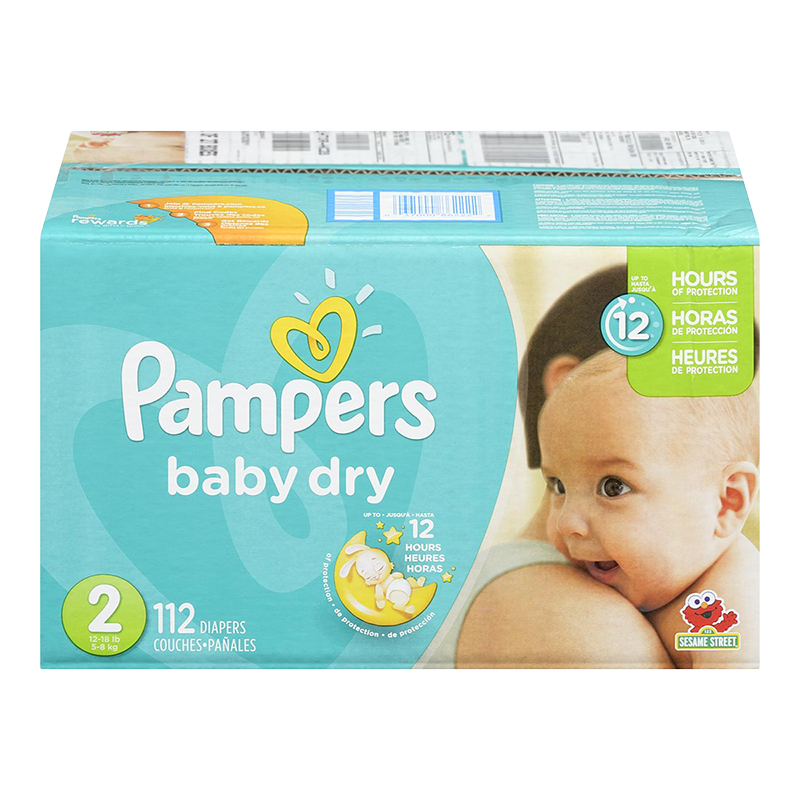 baby dry diapers