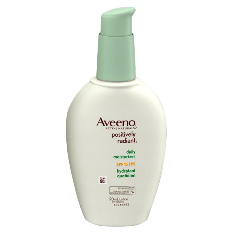 crema facial aveeno positively radiant 120 ml