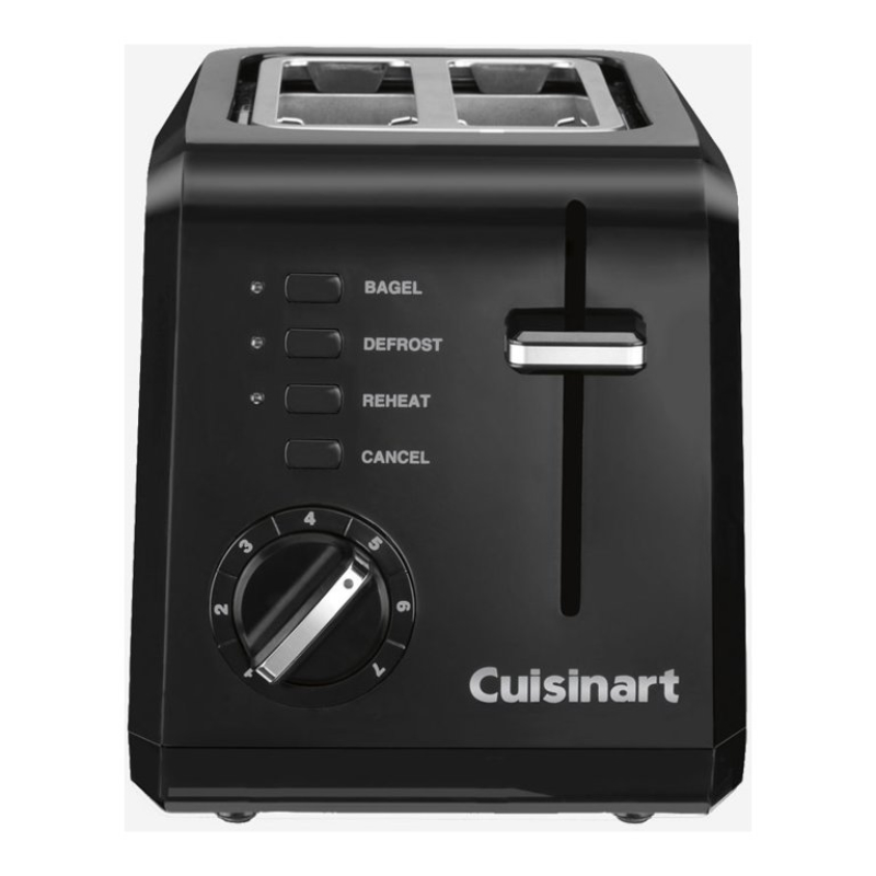 Cuisinart 2-Slice Toaster - Black - CPT-122BKC