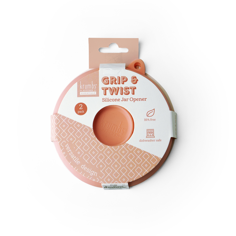 Krumbs Grip & Twist Silicone Jar Opener - 2s - Assorted - KKJO24