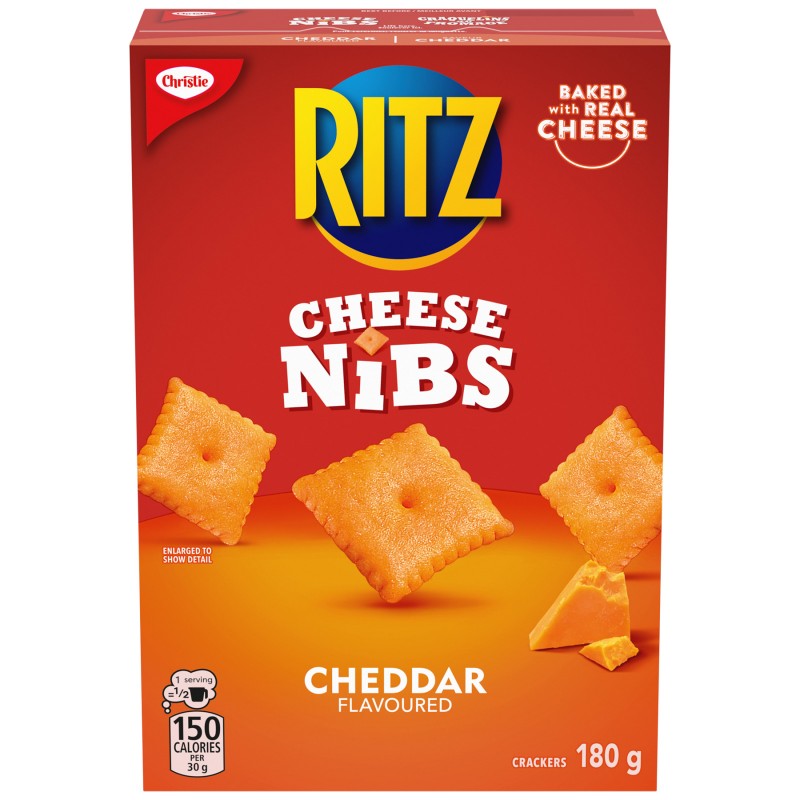 Christie Ritz Cheese Nips Crackers - 180g