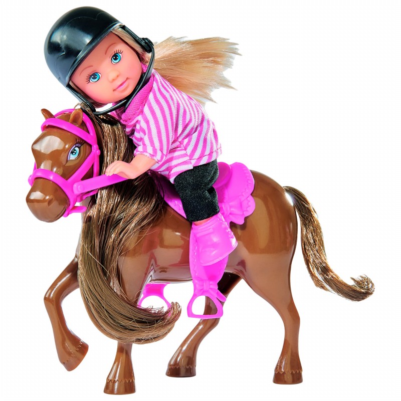 Simba Evi Love Pony Horse - Brown - H12CM