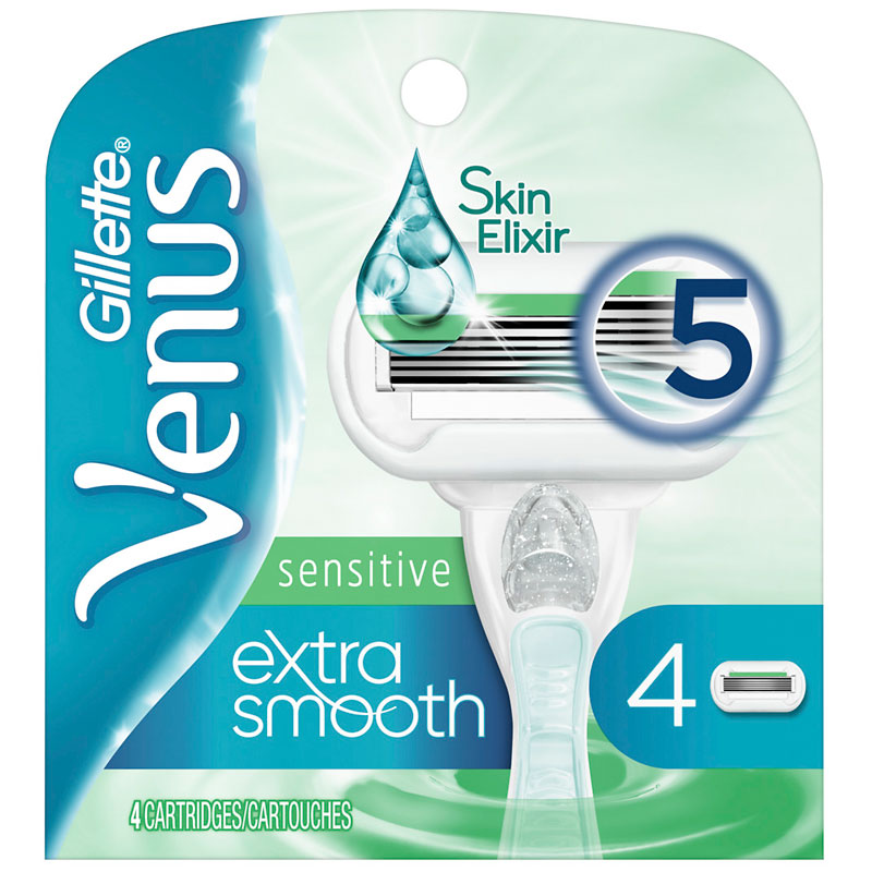 Gillette Venus Extra Smooth Cartridges - Sensitive Skin - 4s