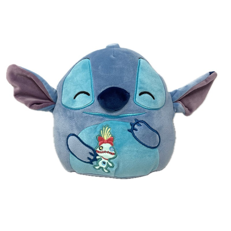 Squishmallows Disney Stitch Plush Toy - Scrump - 8 Inch