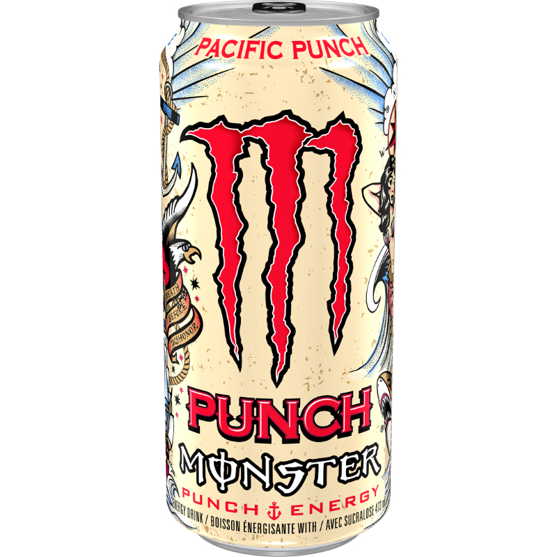 Monster Energy Drink - Pacific Punch - 473ml