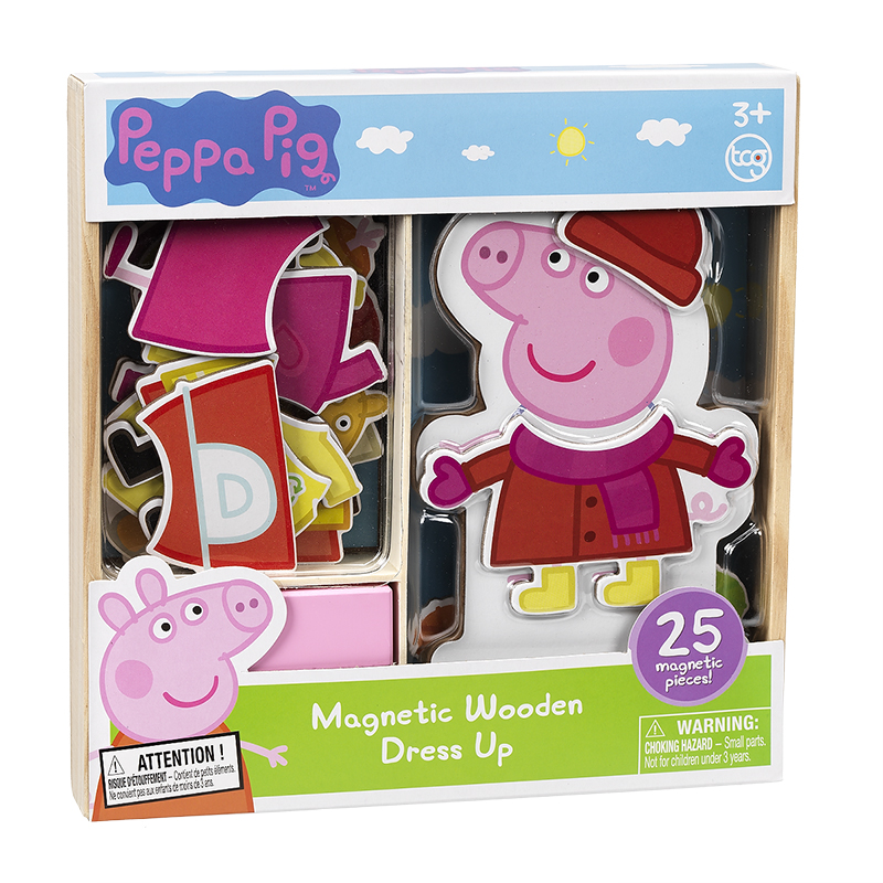 peppa pig magnetic dress up