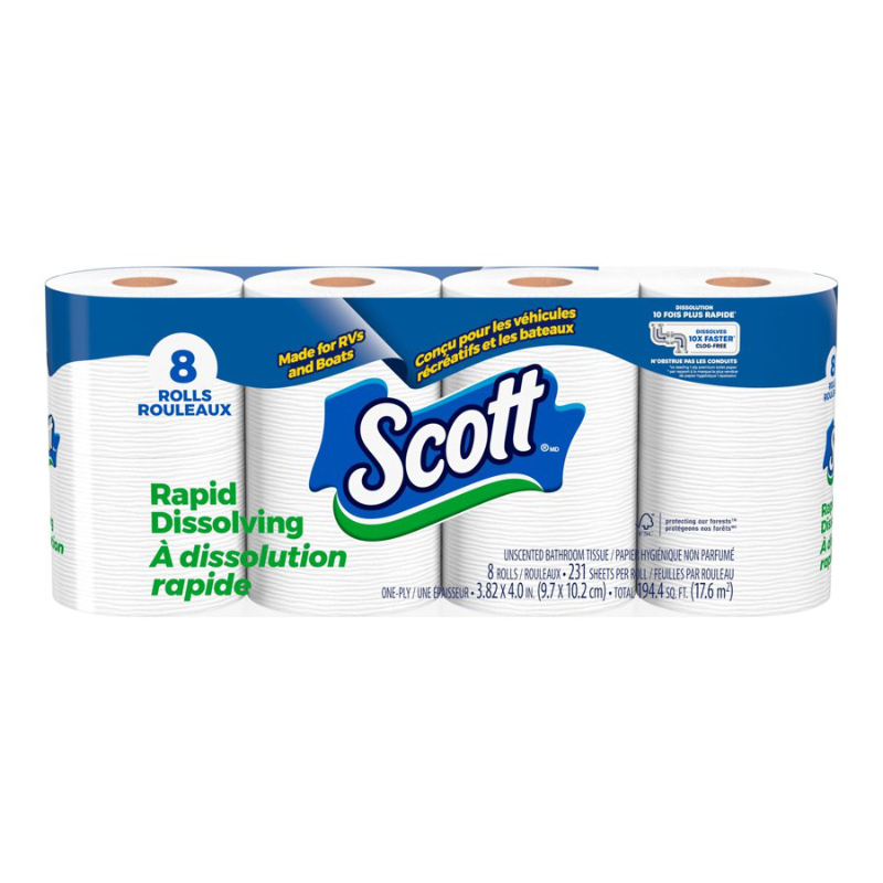 Scott Toilet Paper - 8 x 231's