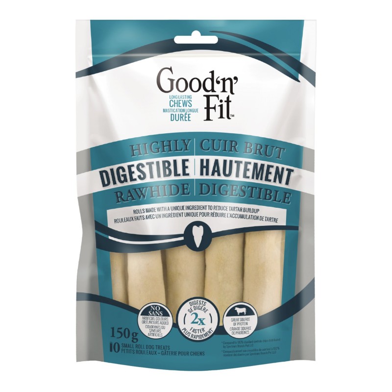 Good 'n' Fit Dog Dental Rolls - 10's