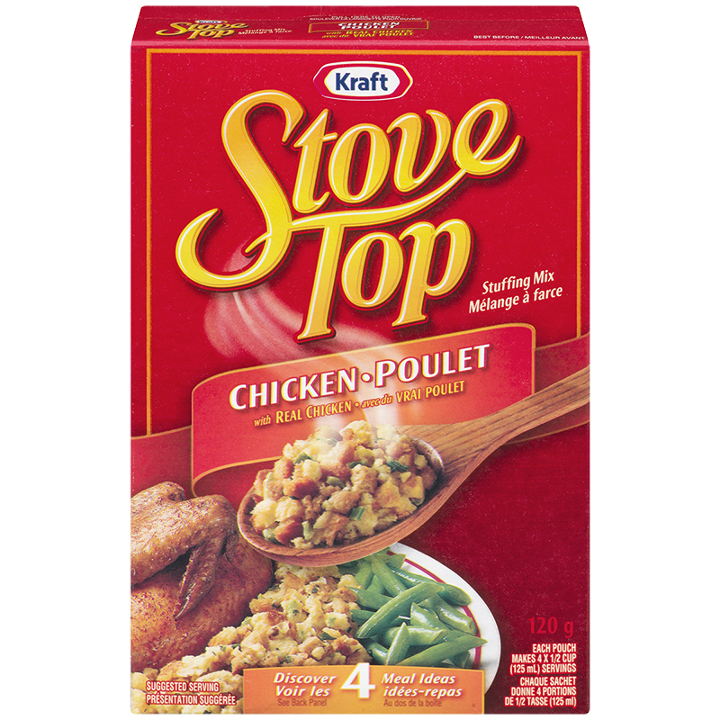 Kraft Stove Top Stuffing Mix Chicken 120 G London Drugs