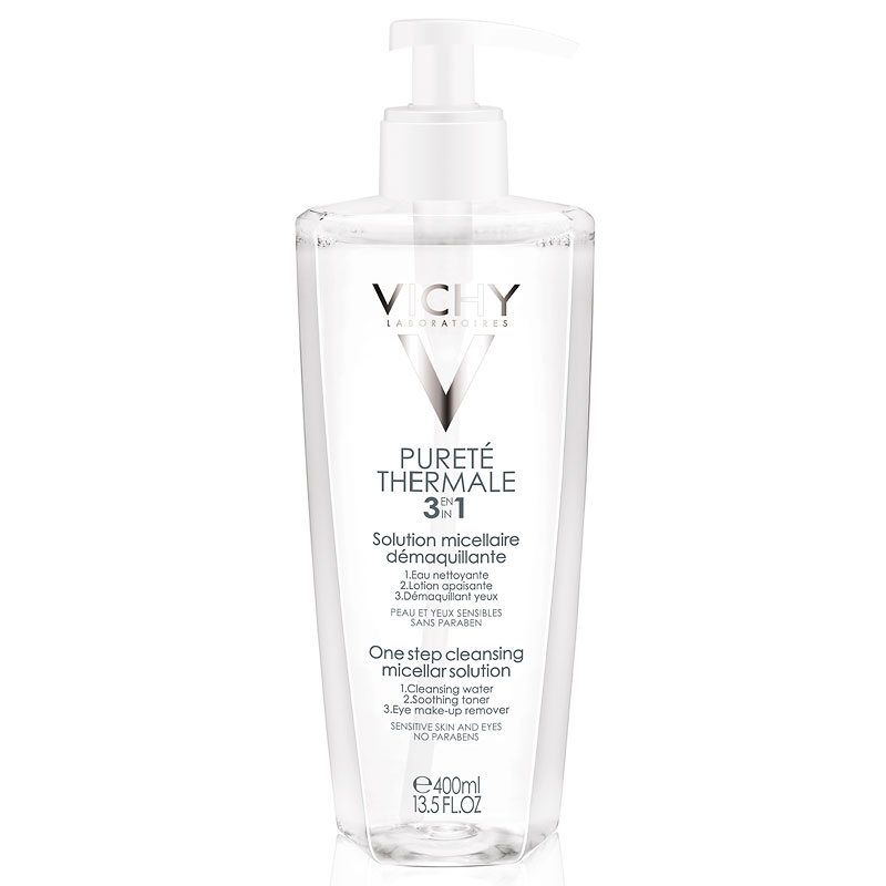 Vichy Purete Thermale 3 In 1 Calming Cleansing Micellar Solution 400ml