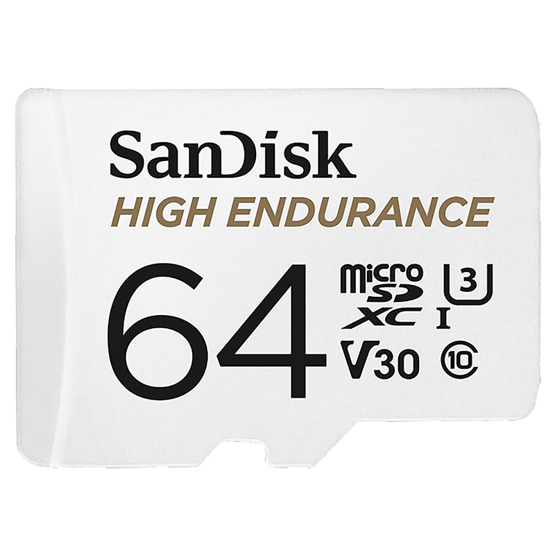 SanDisk High Endurance Flash Memory Card - 64 GB - SDSQQNR-064G-GN6IA