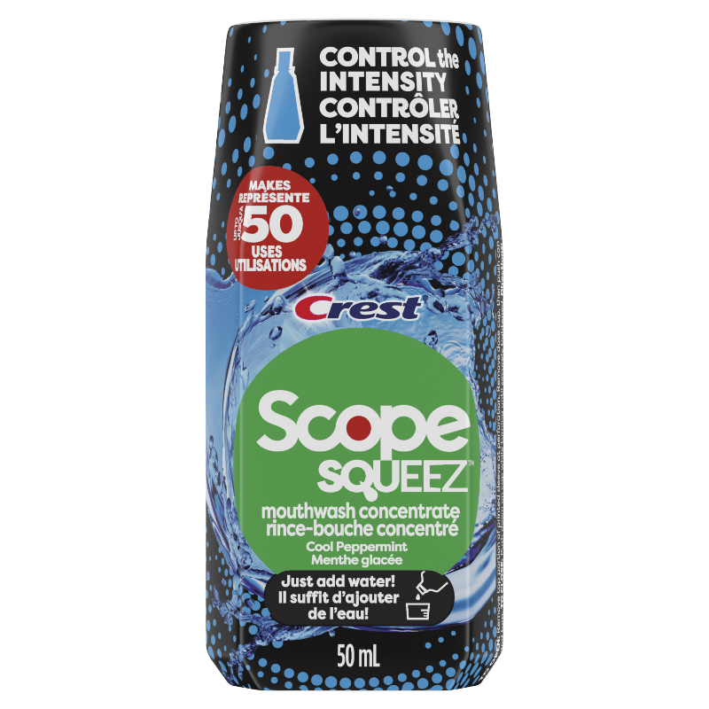 CREST SCOPE COOL PEPPERMINT  24/50ML