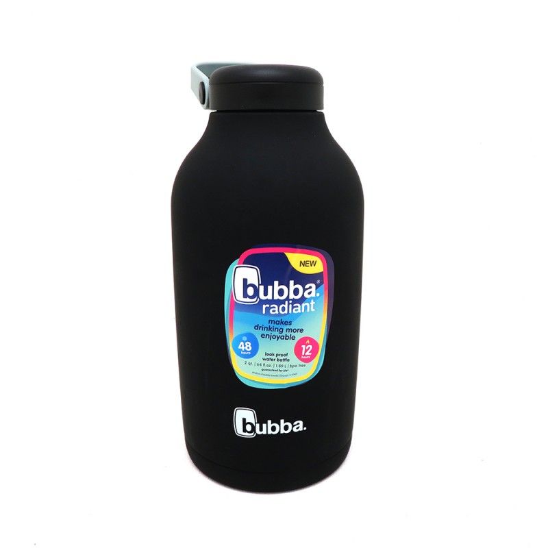 Bubba Radiant Vacuum-Insulated Stainless Steel Growler - Black - 64oz