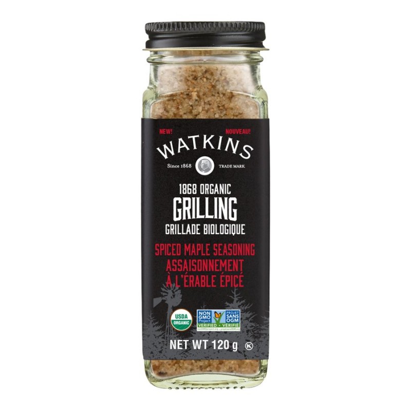 Watkins Grilling Spiced Maple Seasoning - 120g