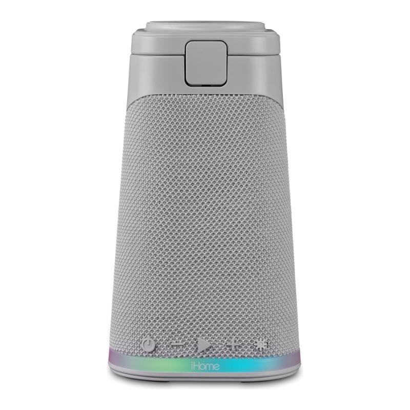 iHome iPBT70 Bluetooth Speaker with Wireless Charging - Grey - IPBT70G.EXV24G