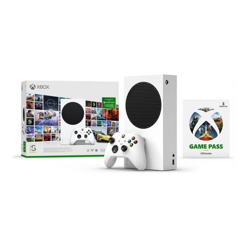 Microsoft Xbox Series S - Starter Bundle - Robot White