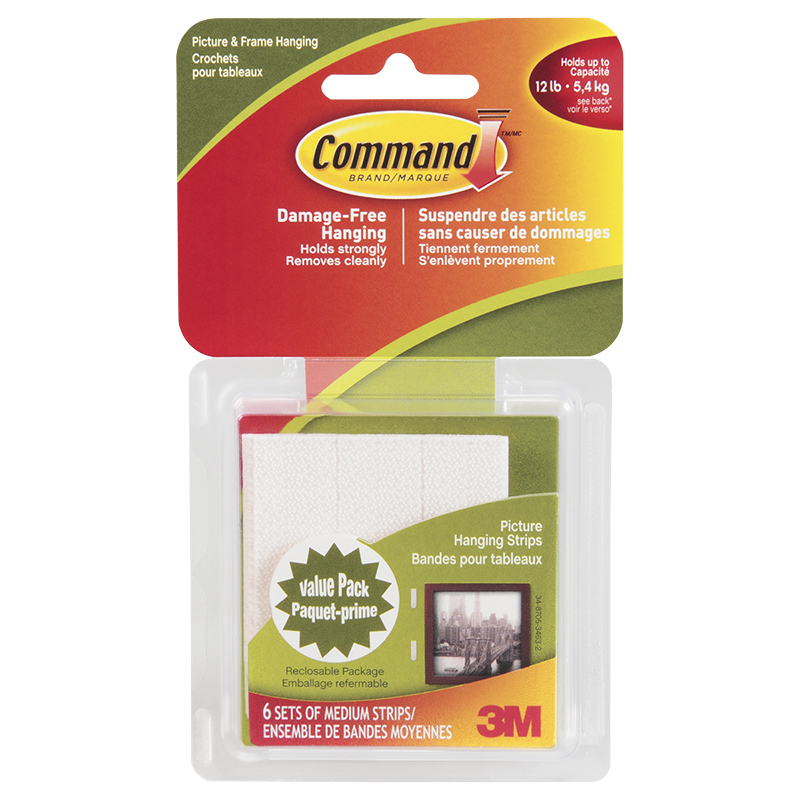 Command Picture Hanging Strips