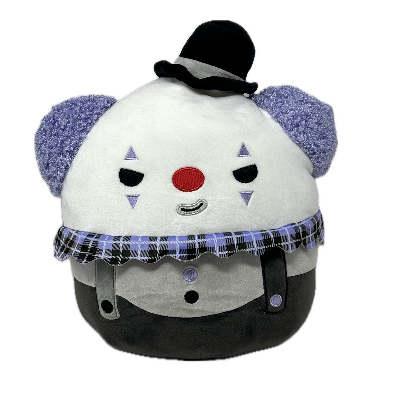 Squishmallows Halloween Plush Toy - Ms. K White Clown - 12 Inch - 12 x 10 x 6 Inches