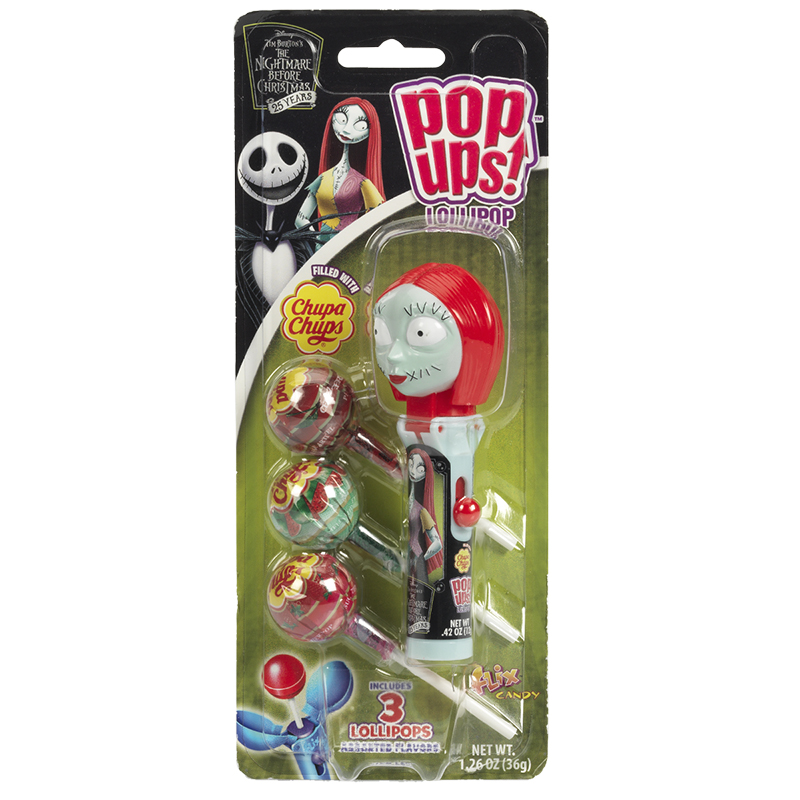 Pop Ups Lollipop - The Nightmare Before Christmas - Assorted - 36g