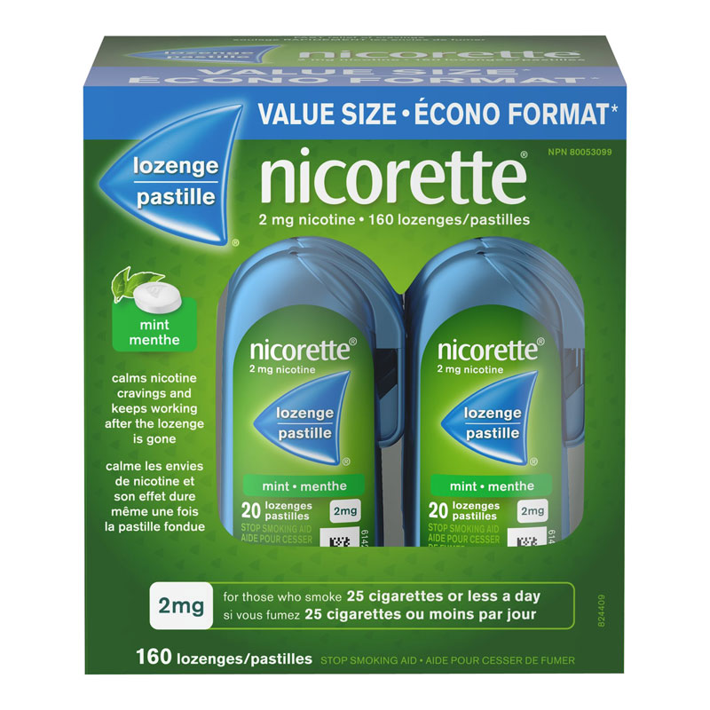 Nicorette Stop Smoking Aid Lozenge - Mint - 2mg