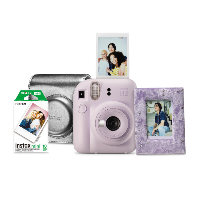 Fujifilm Instax Mini 12 Instant Camera Gift Set - Lilac Purple - 600024026